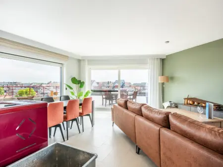 La Bohème Vijfde : penthouse 3 chambres, terrasse, Koksijde : photo 7