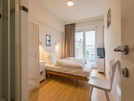 Les Petrels Zesde : appartement 2 chambres vue mer à Koksijde : photo 11