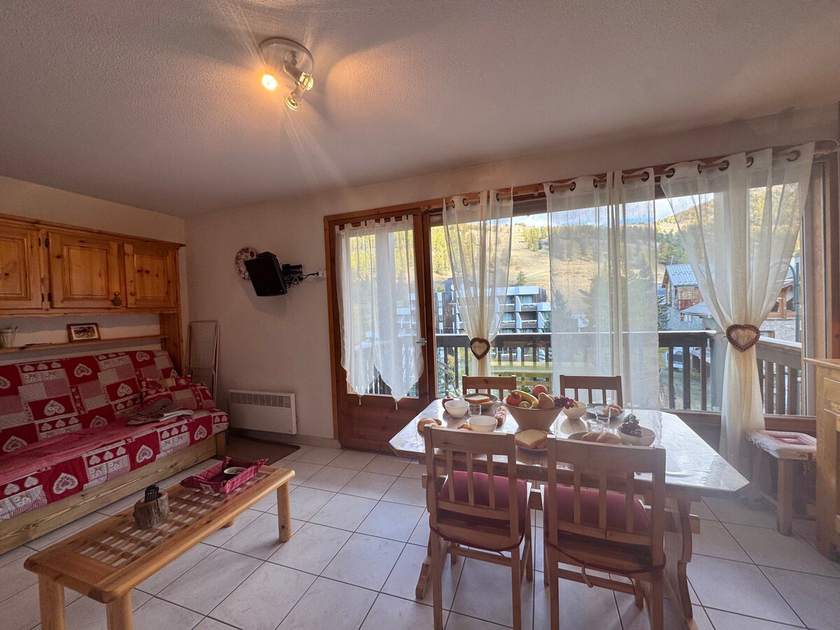 T2 Vars, 6 pers, balcon vue pistes - Photo 4