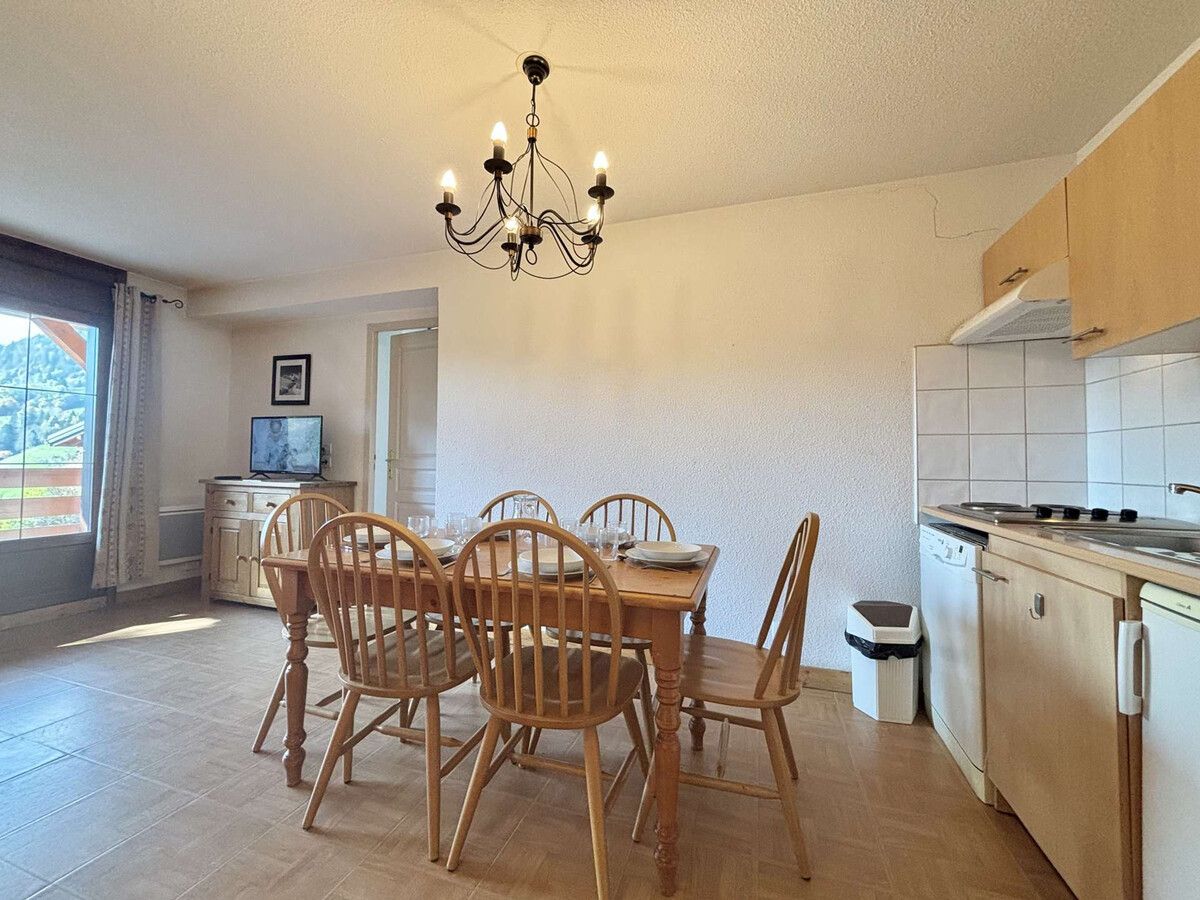 Appartement 6 pers. Flumet - Piscine, ski et balcon montagne - Photo 4