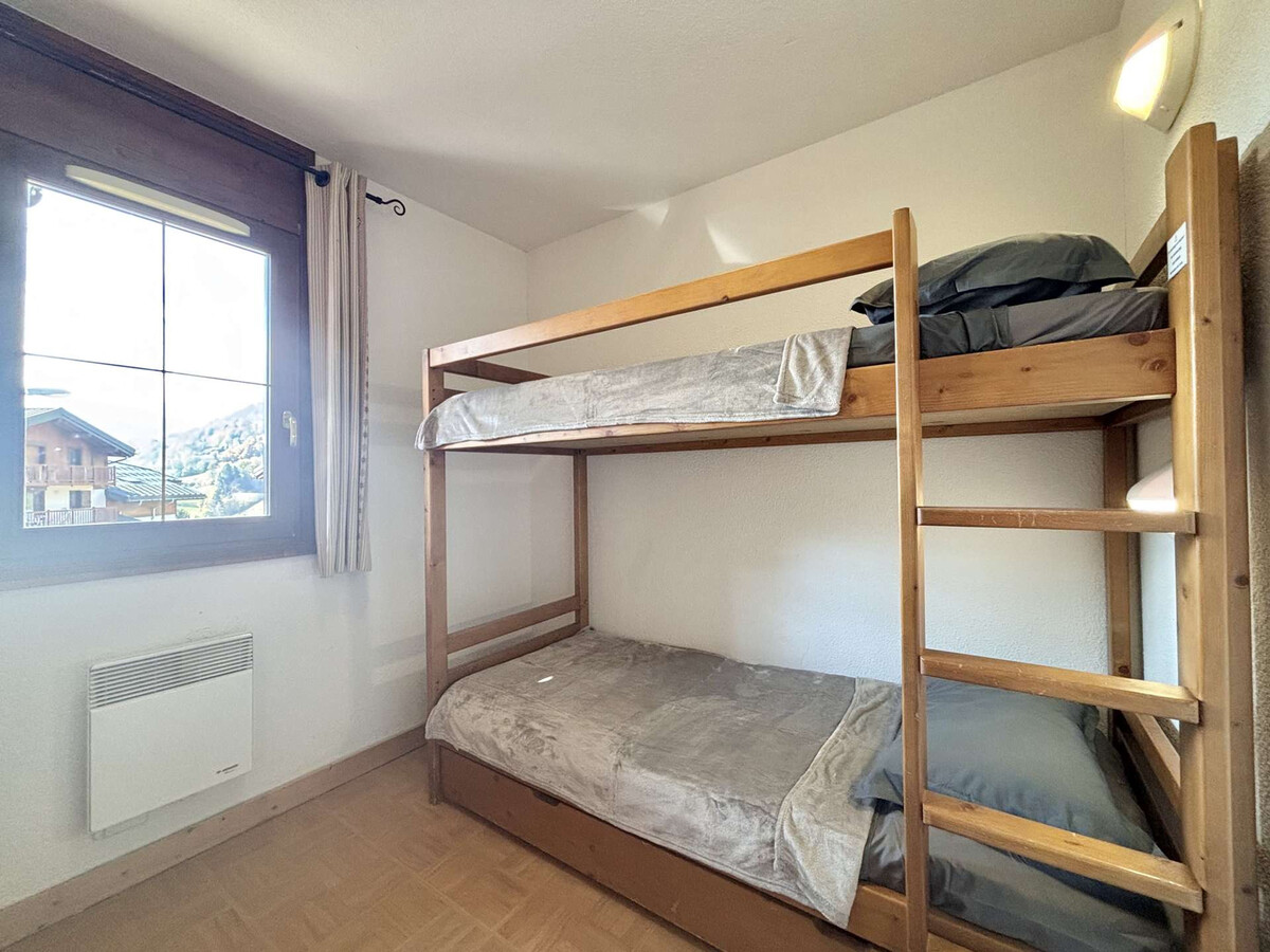 Appartement 6 pers. Flumet - Piscine, ski et balcon montagne - Photo 10