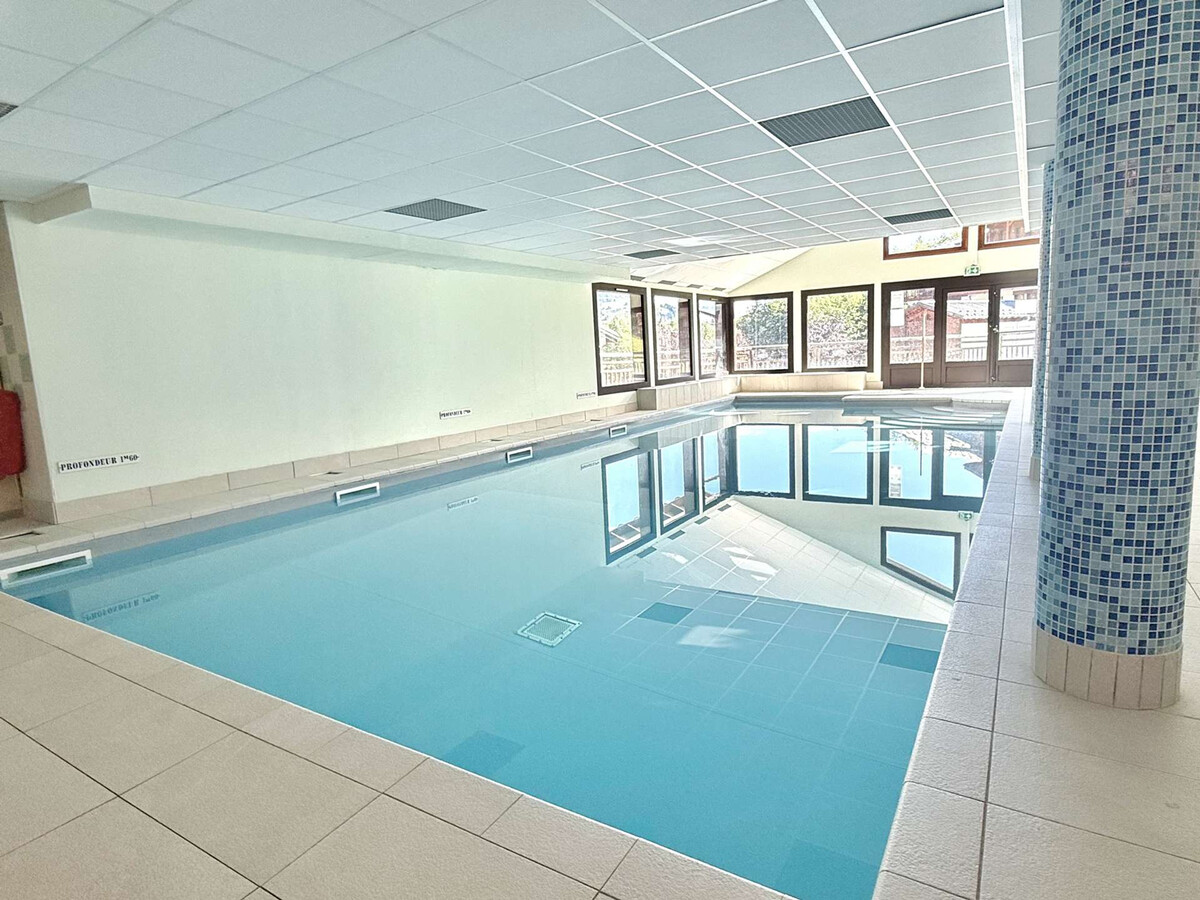 Appartement 6 pers. Flumet - Piscine, ski et balcon montagne - Photo 18