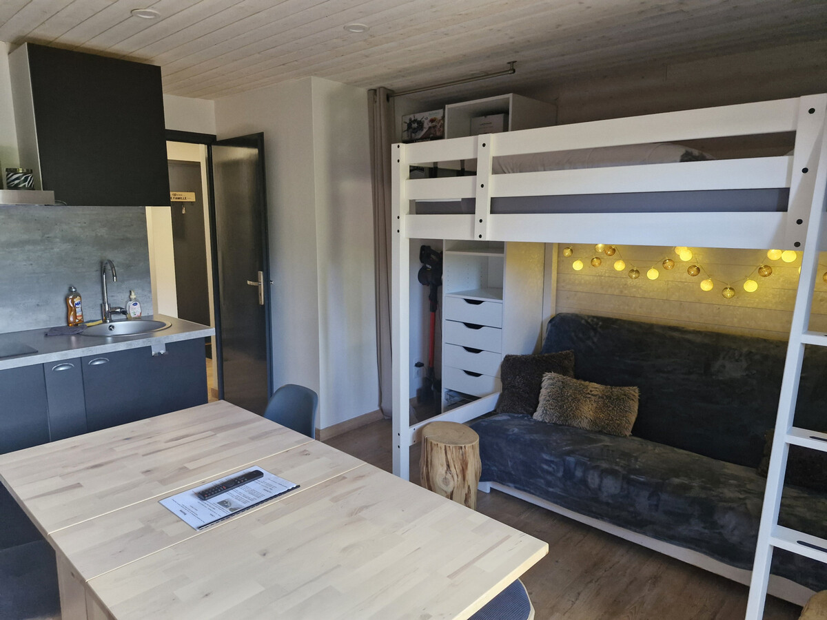 Studio rénové 4 personnes aux Carroz, accès piste de luge - Photo 1