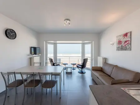 Location appartement à Koksijde, Appartement de style avec vue sur la mer
