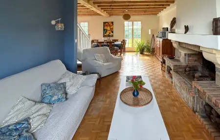Maison landaise 10 pers. Mimizan, jardin 1300 m² : photo 7