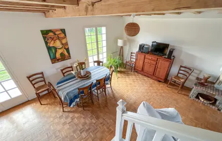 Maison landaise 10 pers. Mimizan, jardin 1300 m² : photo 8