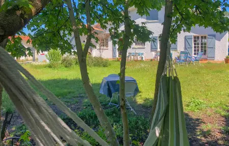 Maison landaise 10 pers. Mimizan, jardin 1300 m² : photo 9