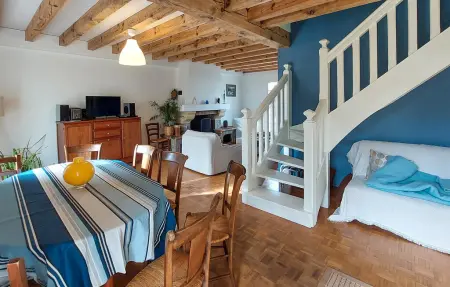 Maison landaise 10 pers. Mimizan, jardin 1300 m² : photo 12