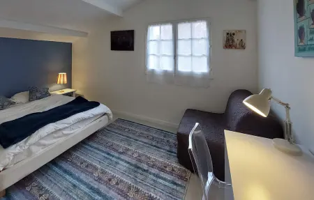 Maison landaise 10 pers. Mimizan, jardin 1300 m² : photo 16