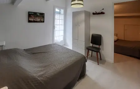 Maison landaise 10 pers. Mimizan, jardin 1300 m² : photo 19