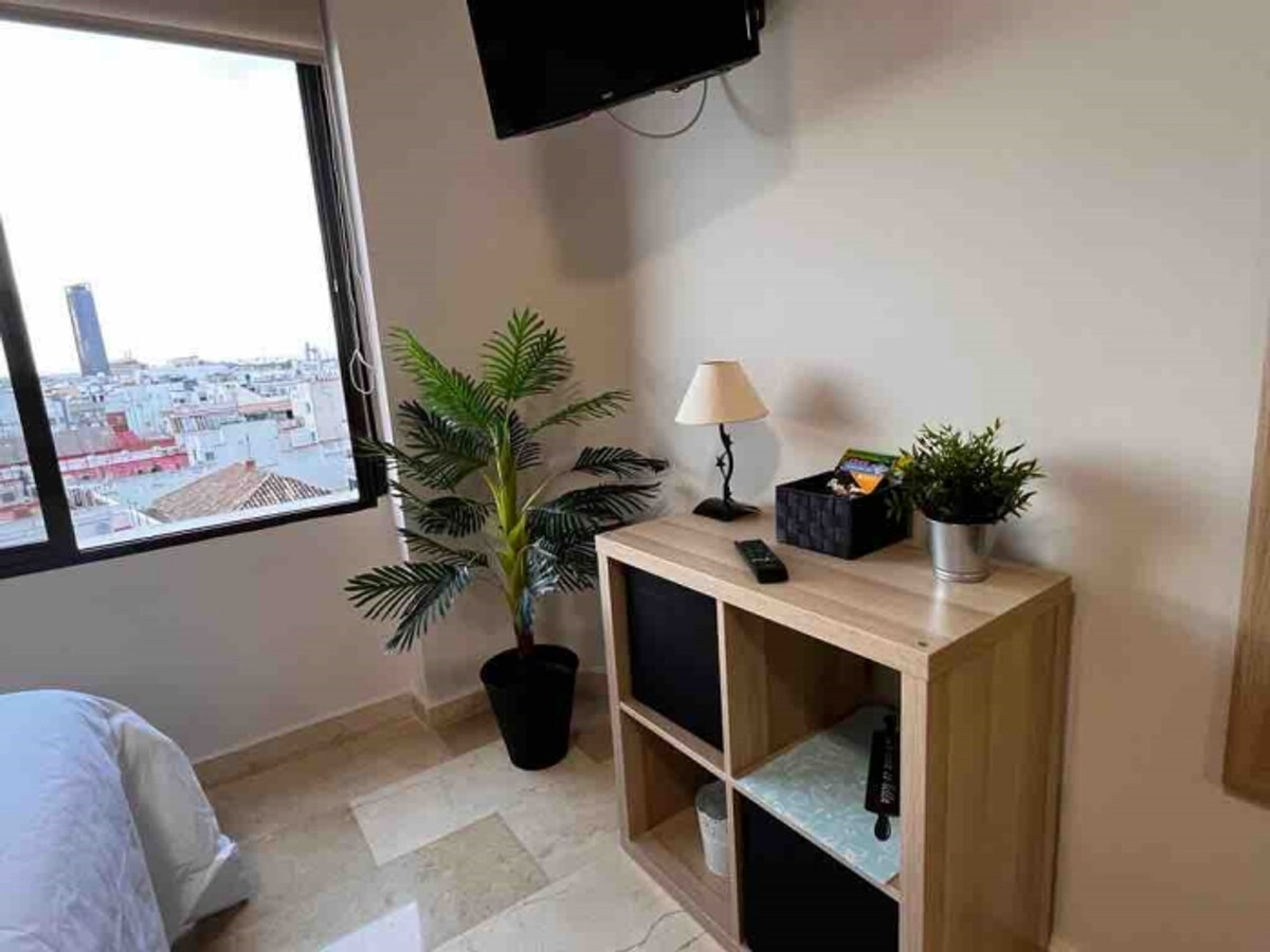 Appartement 2 pers. à Triana, vue sur les toits - Photo 3