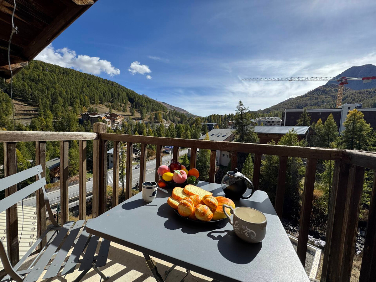 T2 26 m² à Vars : 6 pers., balcon vue montagne - Photo 8