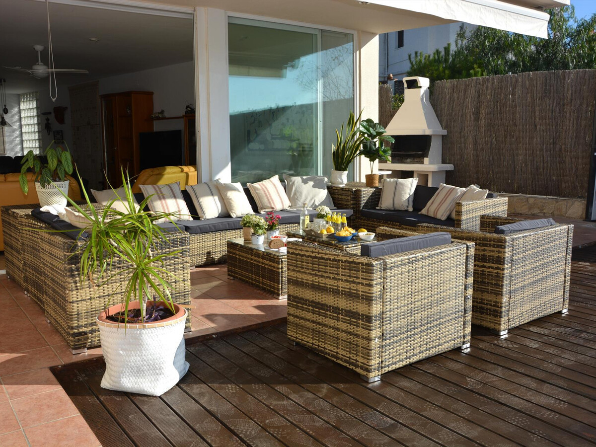 Villa Med à Sitges : 6 chambres, piscine et court de squash - Photo 2