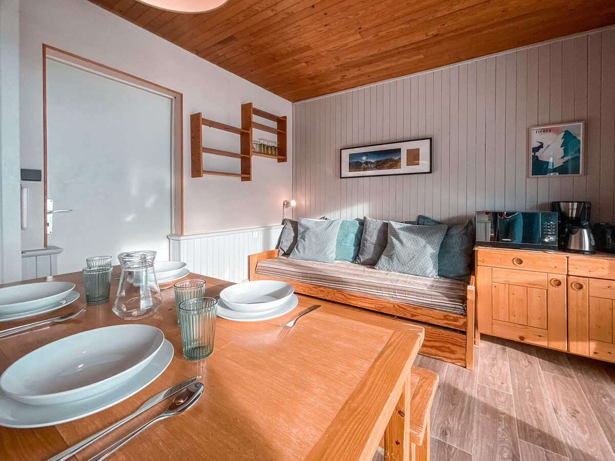 Studio 30m² vue pistes et glacier, balcon sud-ouest, Tignes - Photo 2