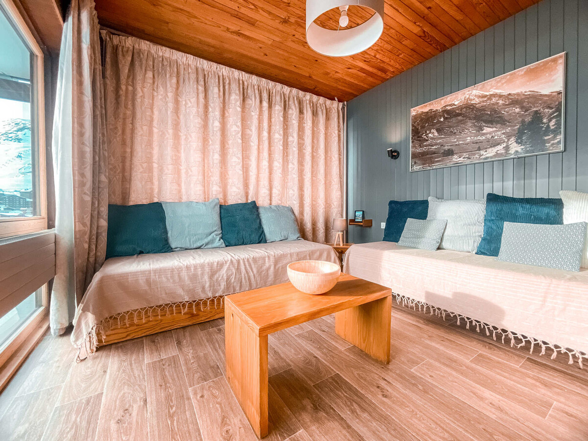 Studio 30m² vue pistes et glacier, balcon sud-ouest, Tignes - Photo 6
