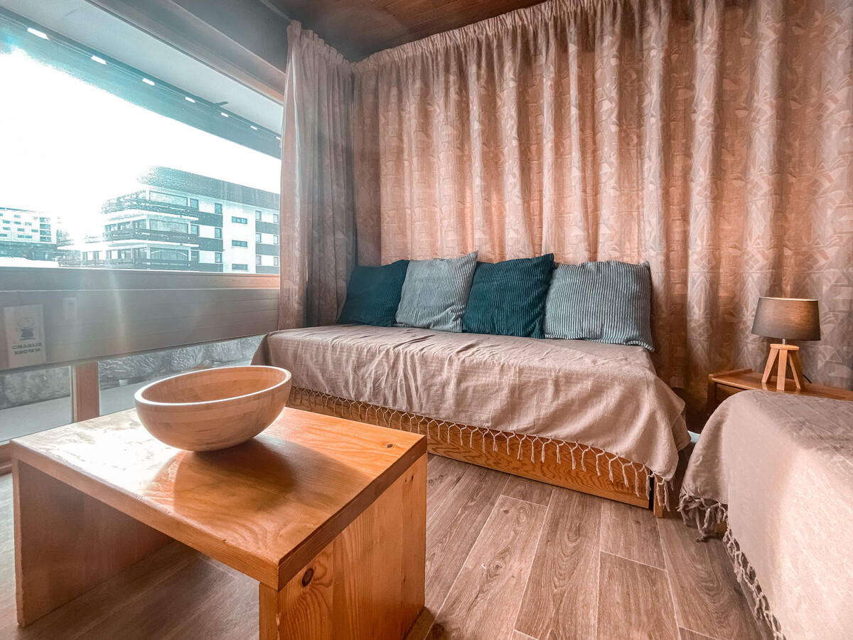 Studio 30m² vue pistes et glacier, balcon sud-ouest, Tignes - Photo 8