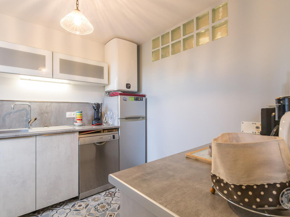 Gîte 5 pers. à Réville, poêle à pellets et jardin - Photo 8