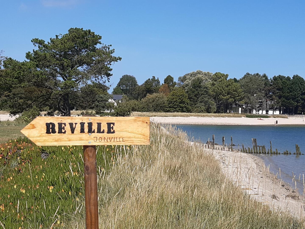Gîte 5 pers. à Réville, poêle à pellets et jardin - Photo 21