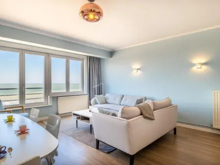 Appartement La Plage cinq, vue mer frontale à Koksijde : photo 3