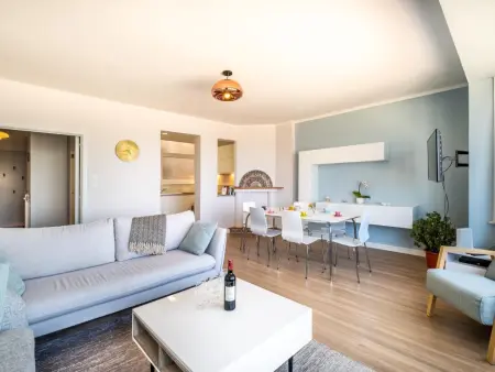 Appartement La Plage cinq, vue mer frontale à Koksijde : photo 5