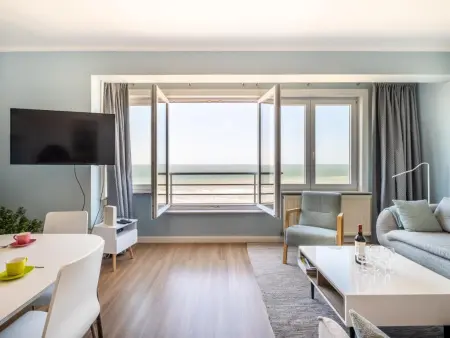 Appartement La Plage cinq, vue mer frontale à Koksijde : photo 8