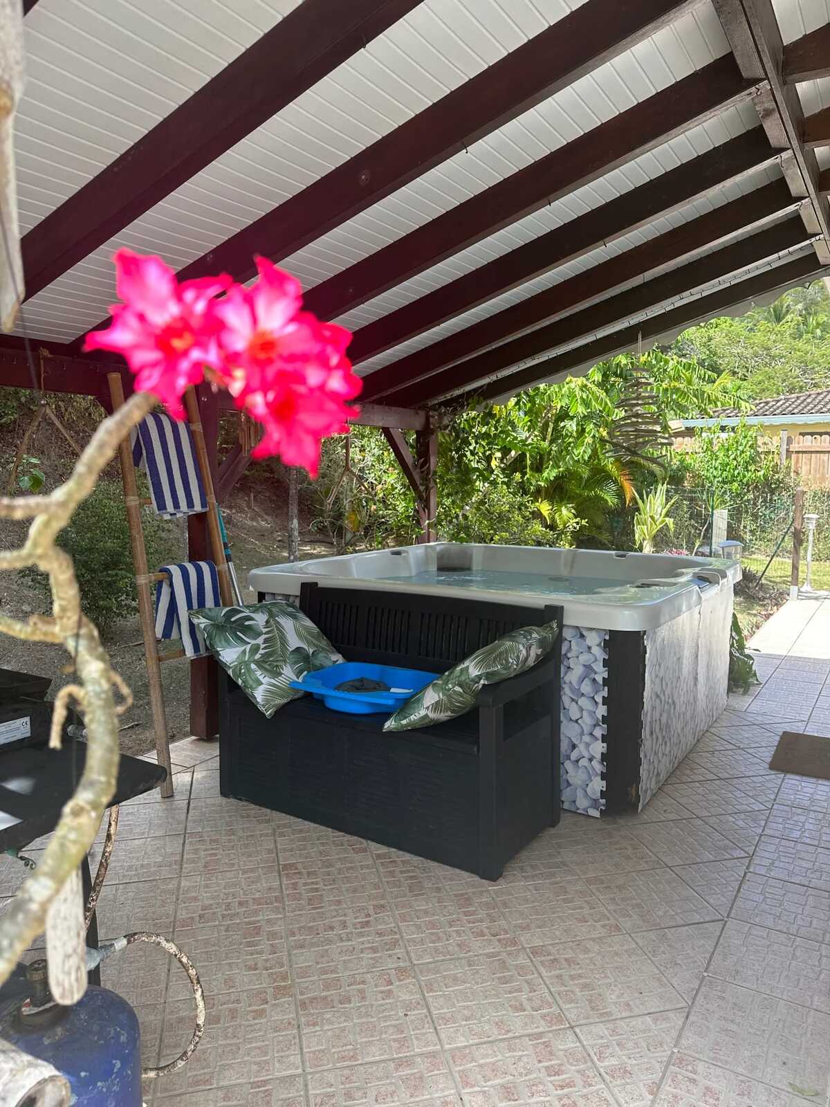 Villa 4 pers. avec piscine et jacuzzi aux Trois-Îlets - Photo 8