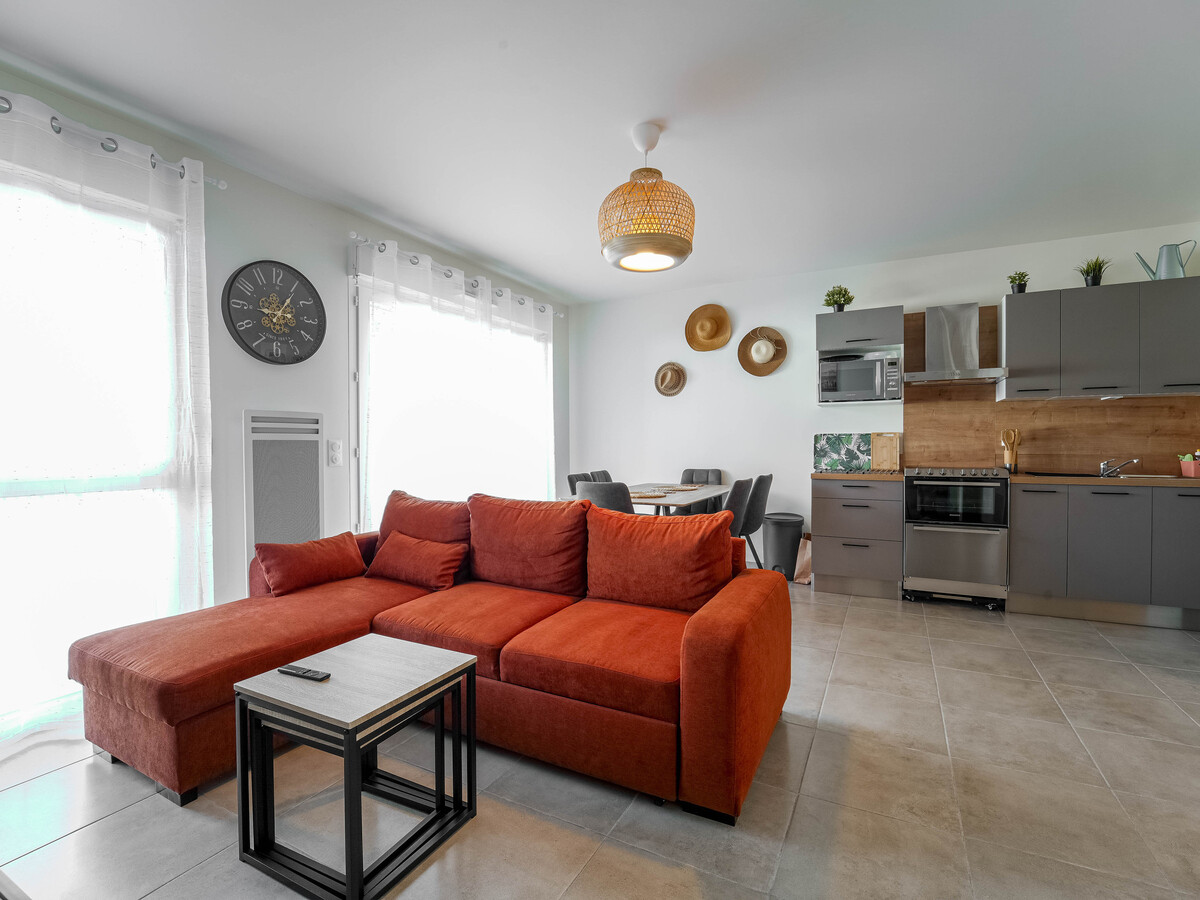 Appartement 6 pers, 400m plage - Terrasse ouest - Photo 1