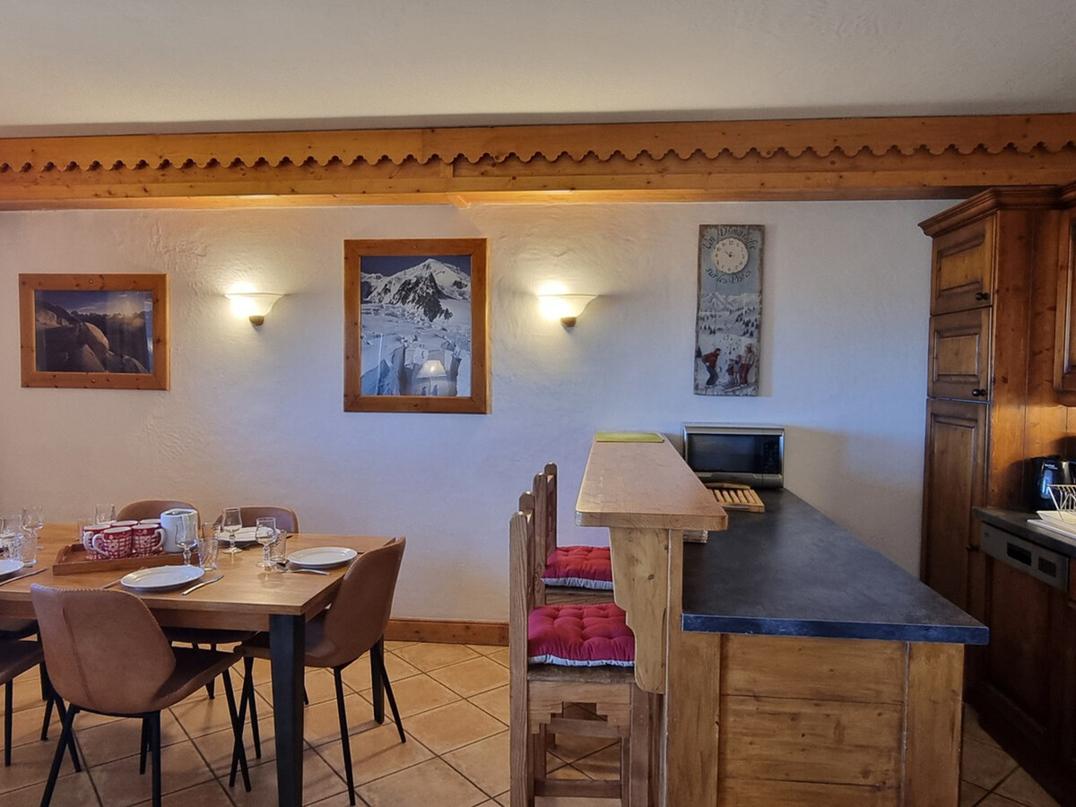 Duplex 4 pièces 8 pers., piscine & parking à Plagne Aime - Photo 5