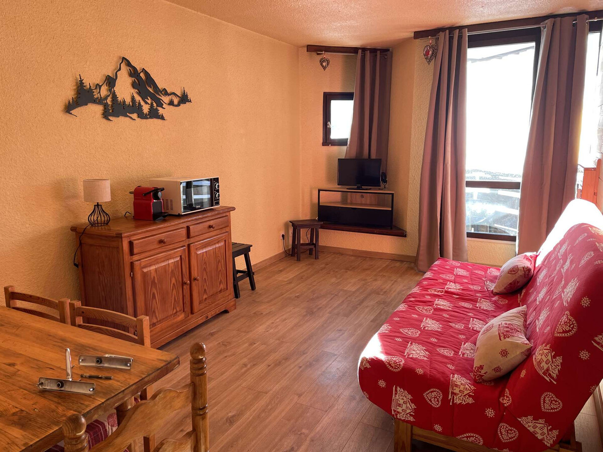 Studio 2 pers. aux Orres, départ skis aux pieds - Photo 1