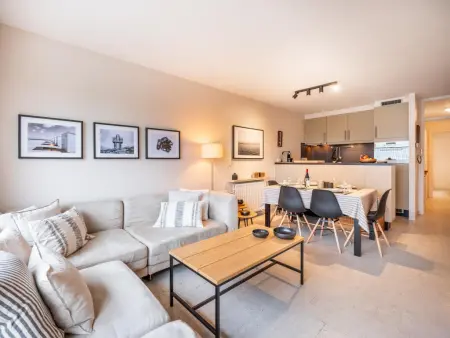 Appartement 2 chambres avec balcon à 100 m de la mer, Koksijde : photo 8