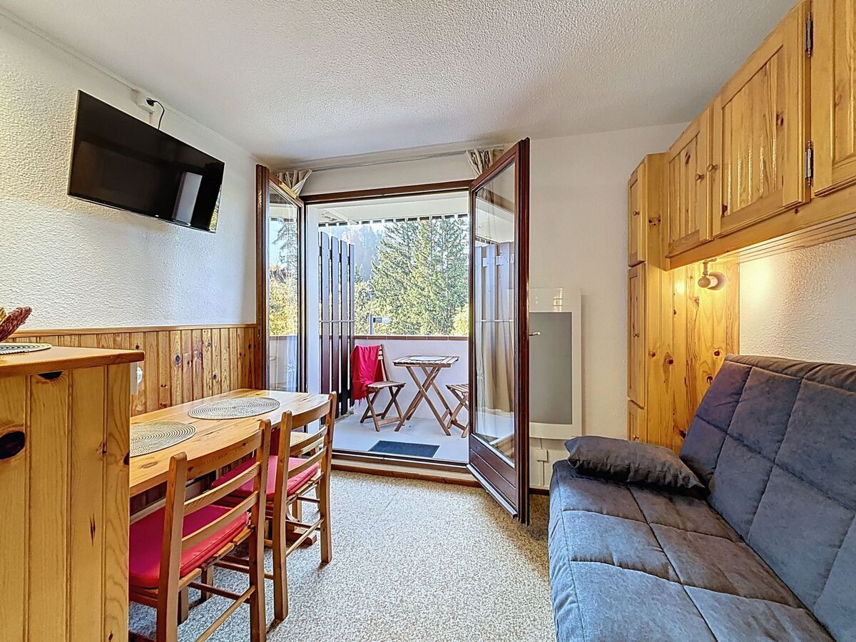 Studio 17 m² Bellevaux, balcon sud-ouest, vue montagnes - Photo 1