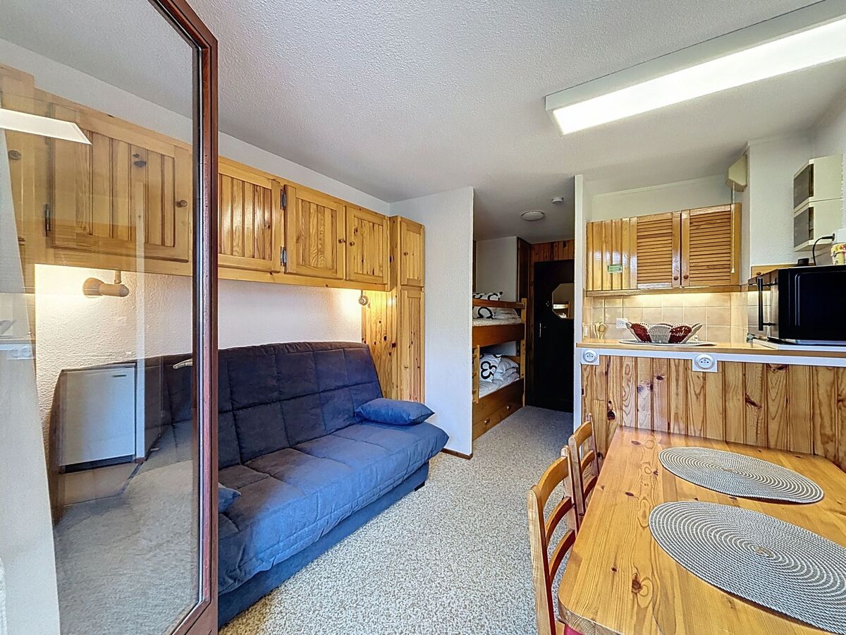 Studio 17 m² Bellevaux, balcon sud-ouest, vue montagnes - Photo 3