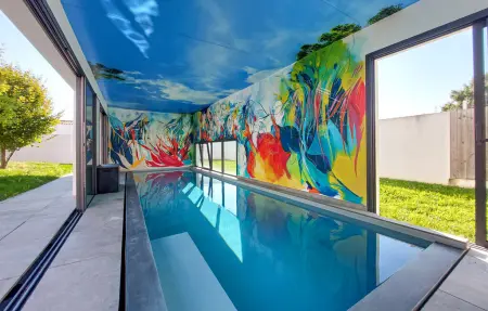 Maison 10 pers. piscine intérieure chauffée à Royan : photo 10