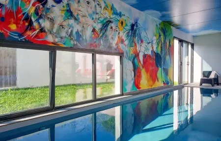 Maison 10 pers. piscine intérieure chauffée à Royan : photo 12