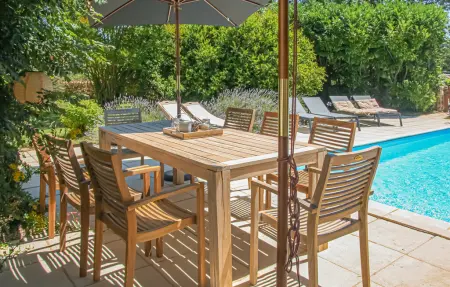 Maison 19e siècle avec piscine chauffée à Cravans : photo 2