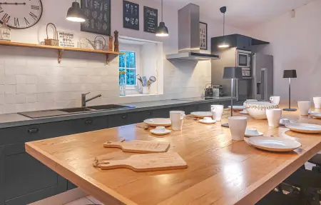 Maison 19e siècle avec piscine chauffée à Cravans : photo 7