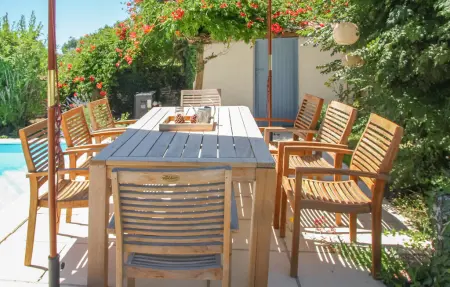 Maison 19e siècle avec piscine chauffée à Cravans : photo 12