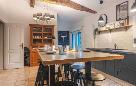Maison 19e siècle avec piscine chauffée à Cravans : photo 26