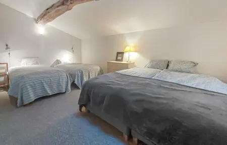Maison 19e siècle avec piscine chauffée à Cravans : photo 36
