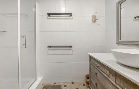 Maison 19e siècle avec piscine chauffée à Cravans : photo 43