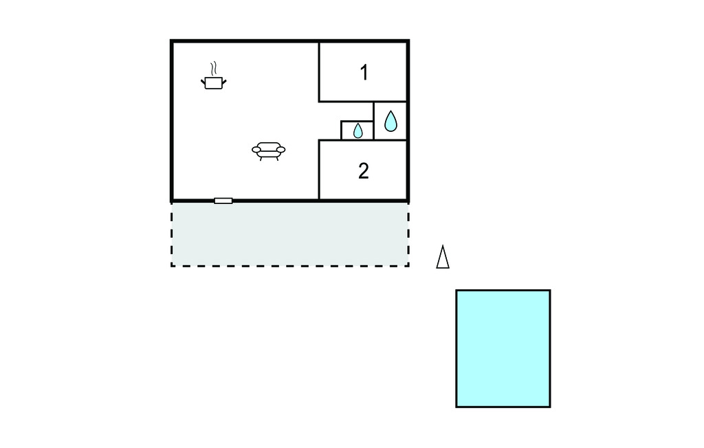 Maison 4 personnes avec piscine à Allan - Photo 25