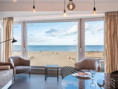 Location appartement à Koksijde, Appartement de style avec vue sur la mer

