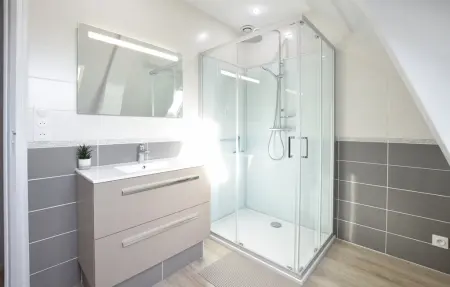 Maison cosy proche mer, Maison 8 personnes à Créances - Photo 30