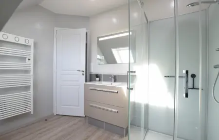 Maison cosy proche mer, Maison 8 personnes à Créances - Photo 31