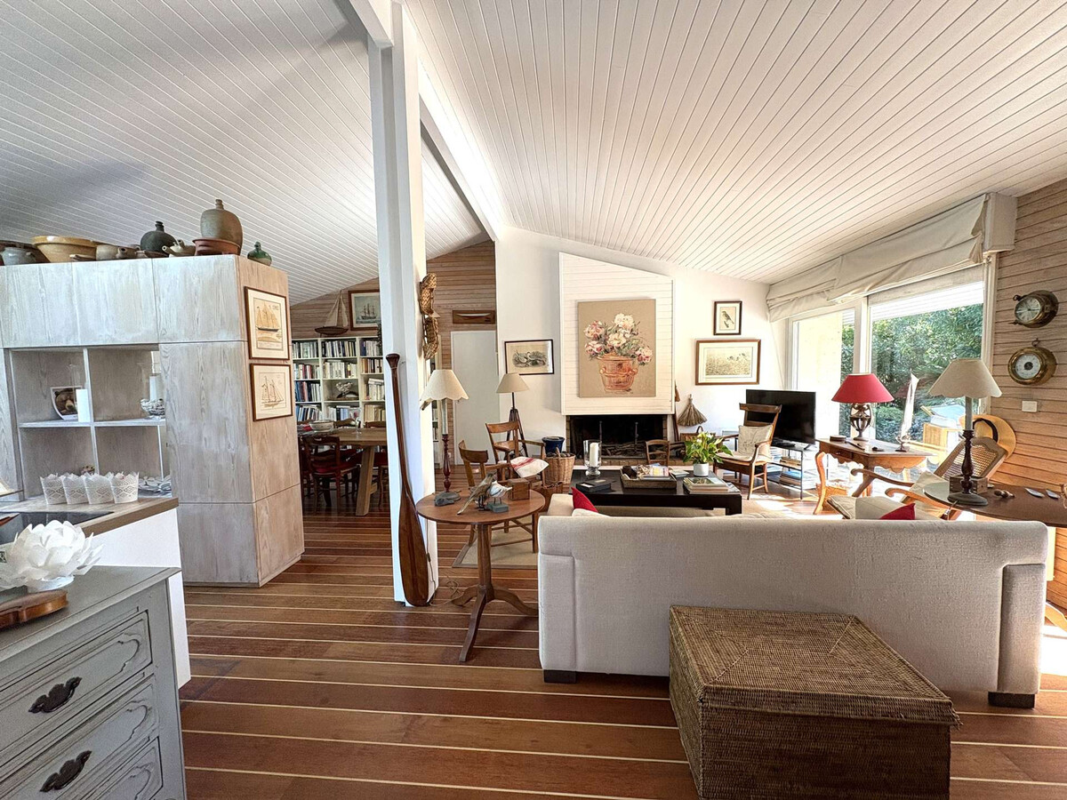 Villa 120 m² Cap Ferret, terrasse et jardin arboré 1500 m² - Photo 4