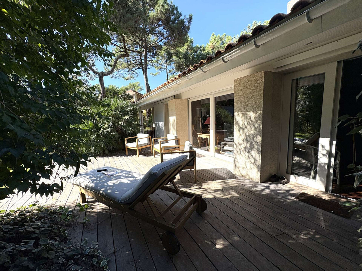 Villa 120 m² Cap Ferret, terrasse et jardin arboré 1500 m² - Photo 12