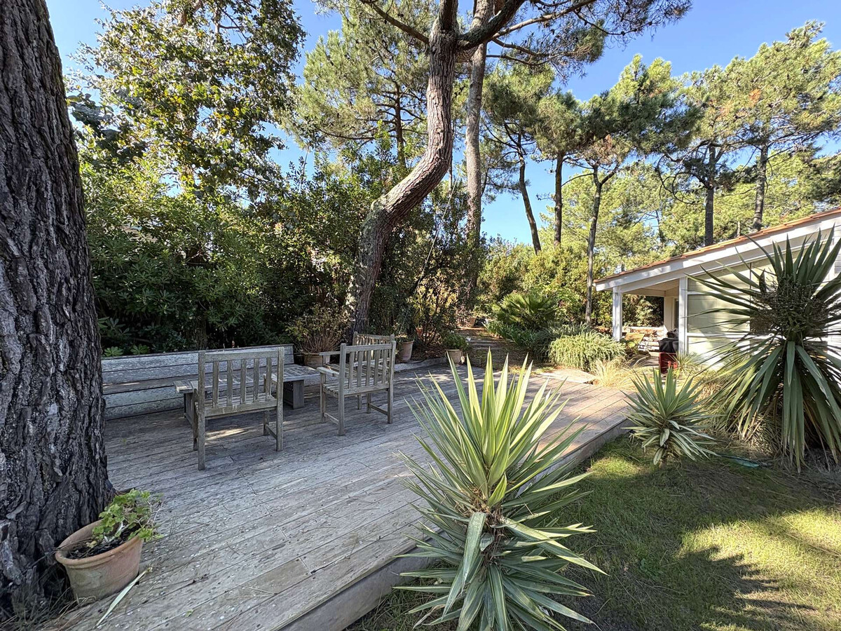 Villa 120 m² Cap Ferret, terrasse et jardin arboré 1500 m² - Photo 20