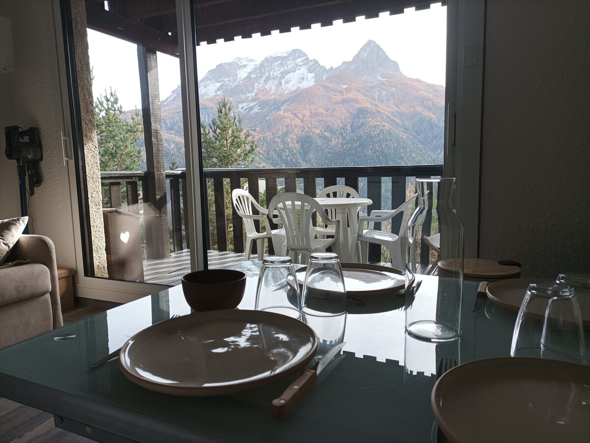 Appartement rénové Pra-Loup 1500, balcon montagne - Photo 3