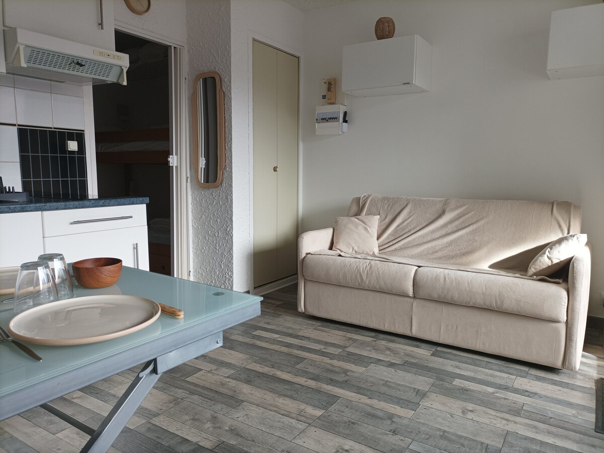 Appartement rénové Pra-Loup 1500, balcon montagne - Photo 10
