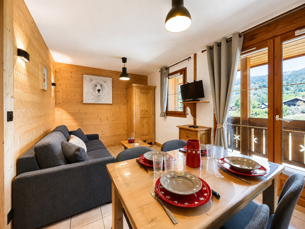 Studio cabine 21m² vue pistes, balcon, 4 pers - Photo 1